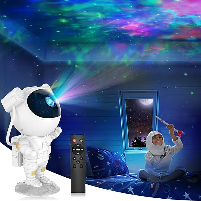 Proyector de Galaxias Astronauta con Blutooth