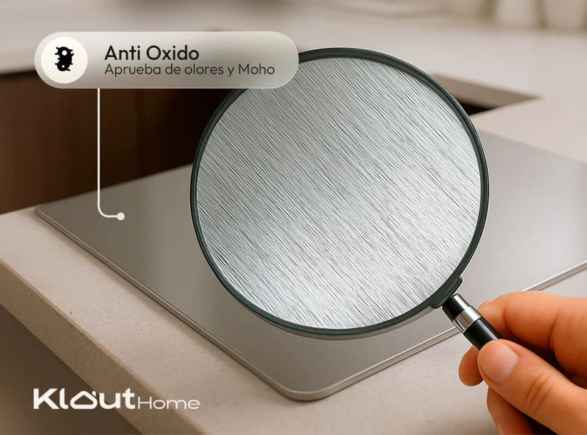 Tabla de Acero Inoxidable Premium: La solución definitiva para una cocina higiénica, libre de olores y bacterias