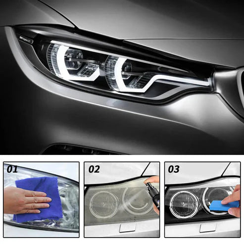 REPARADOR DE FAROS – Claridad restaurada, brillo renovado y conducción más segura en minutos