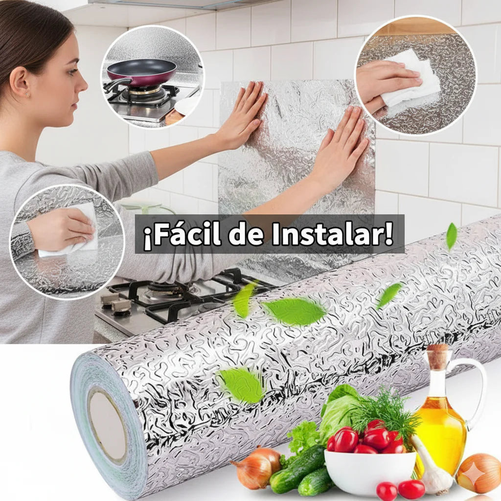 PAPEL ALUMINIO PARA COCINA