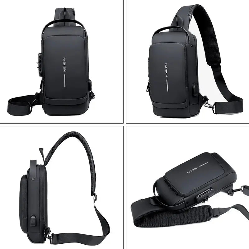 Mochila Antirrobo Impermeable LockBag™ – Seguridad y estilo en cada movimiento