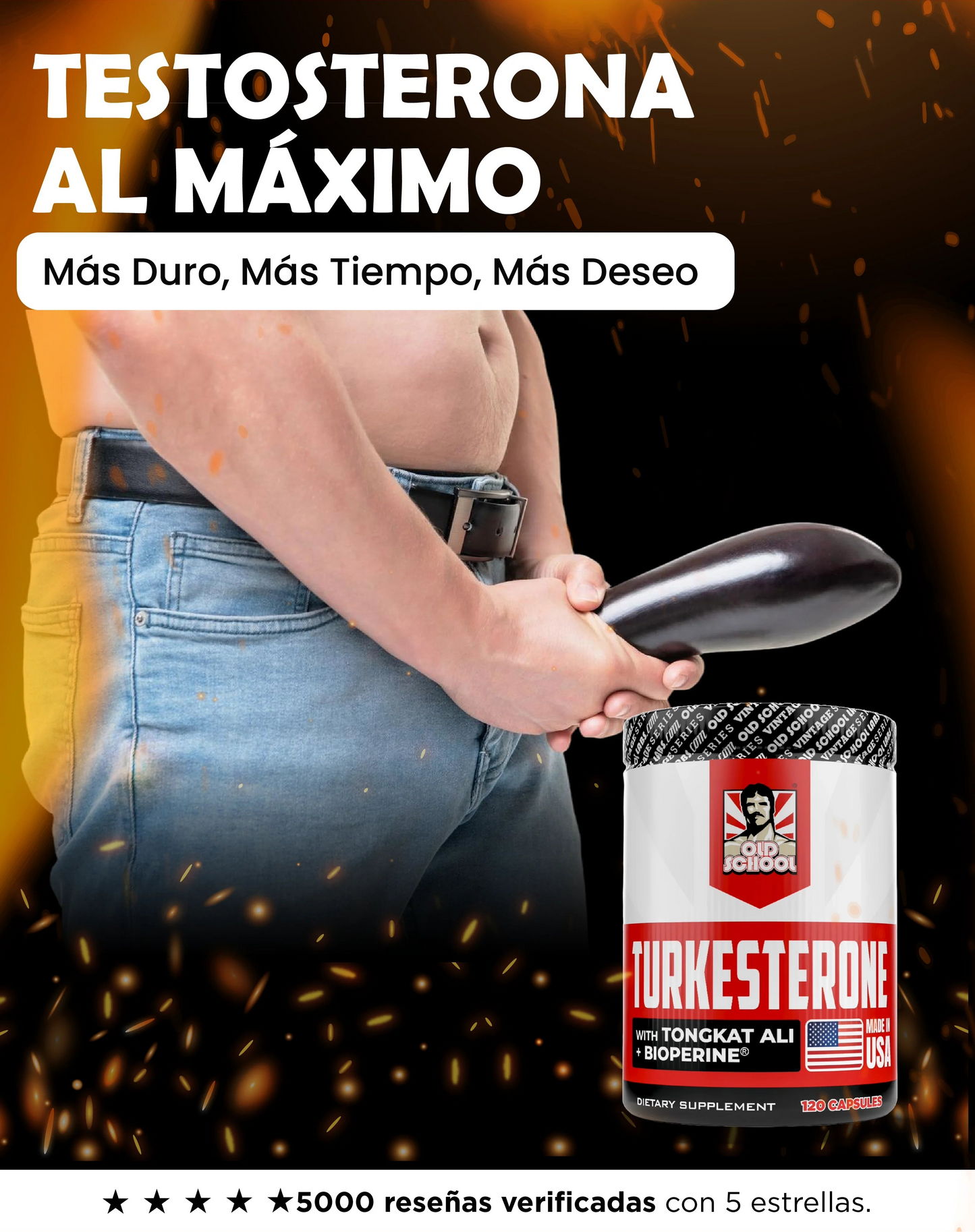Turkesterone® | Aumenta tu Energía | Activa tu testosterona al máximo