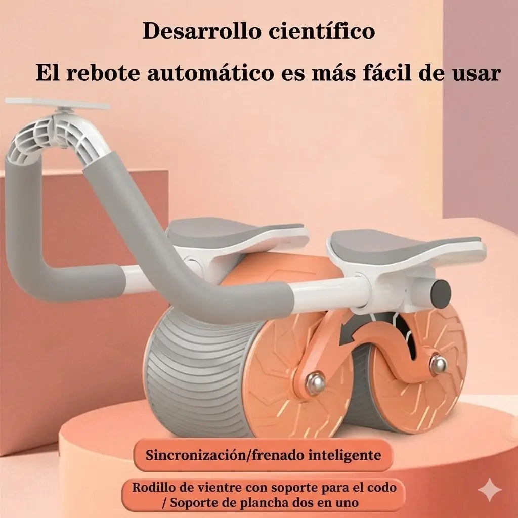 Rueda Abdominal Inteligente - Fortalece tu Core con Máxima Estabilidad y Cero Tensión en tu Espalda.