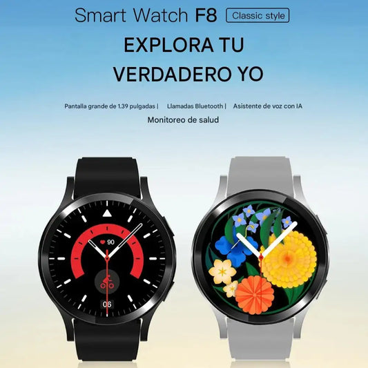 Smart Watch F8 – Tecnología, estilo y conexión en un solo regalo.