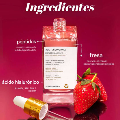 TRULY - Aceite hidratante  para después de afeitado
