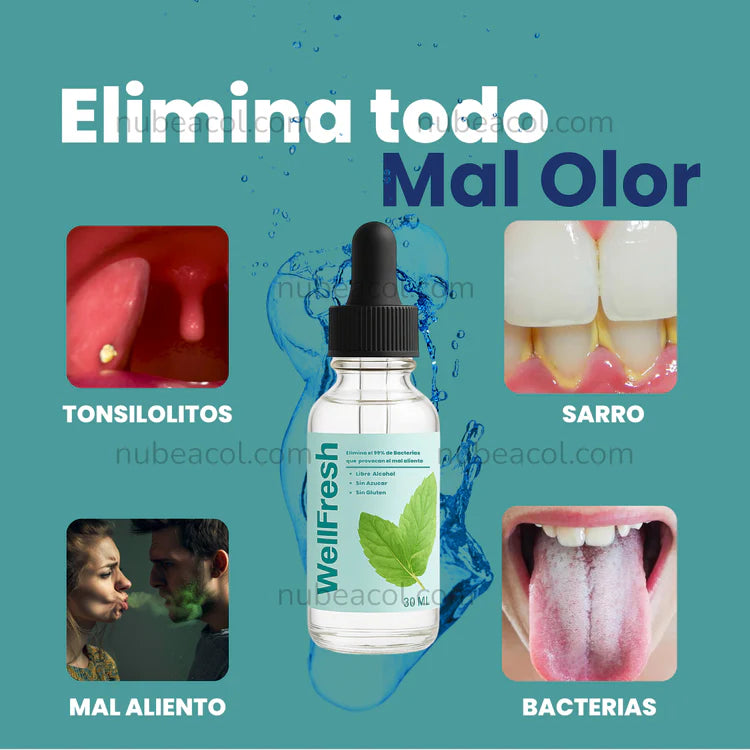 wellfresh - TRATAMIENTO PARA EL MAL ALIENTO