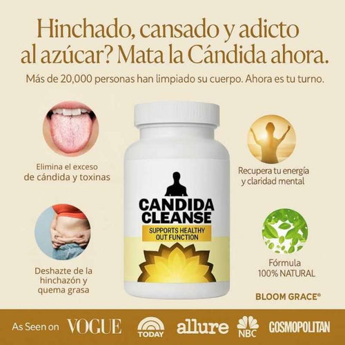 OFERTA 2X1 Candida Cleanse 1000Mg ORIGINAL – 60 Cápsulas 🌿