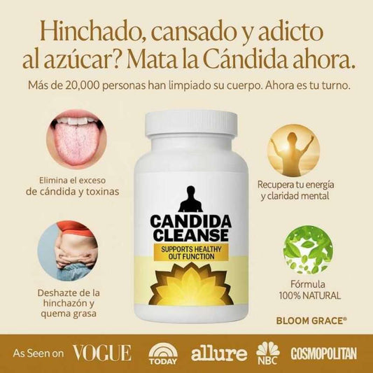 OFERTA 2X1 Candida Cleanse 1000Mg ORIGINAL – 60 Cápsulas 🌿