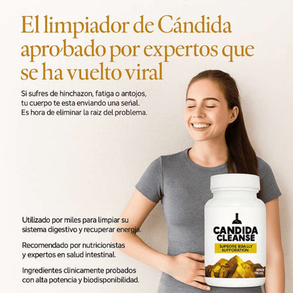 OFERTA 2X1 Candida Cleanse 1000Mg ORIGINAL – 60 Cápsulas 🌿
