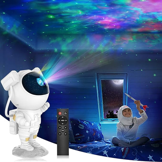 Proyector de Galaxias Astronauta con Blutooth
