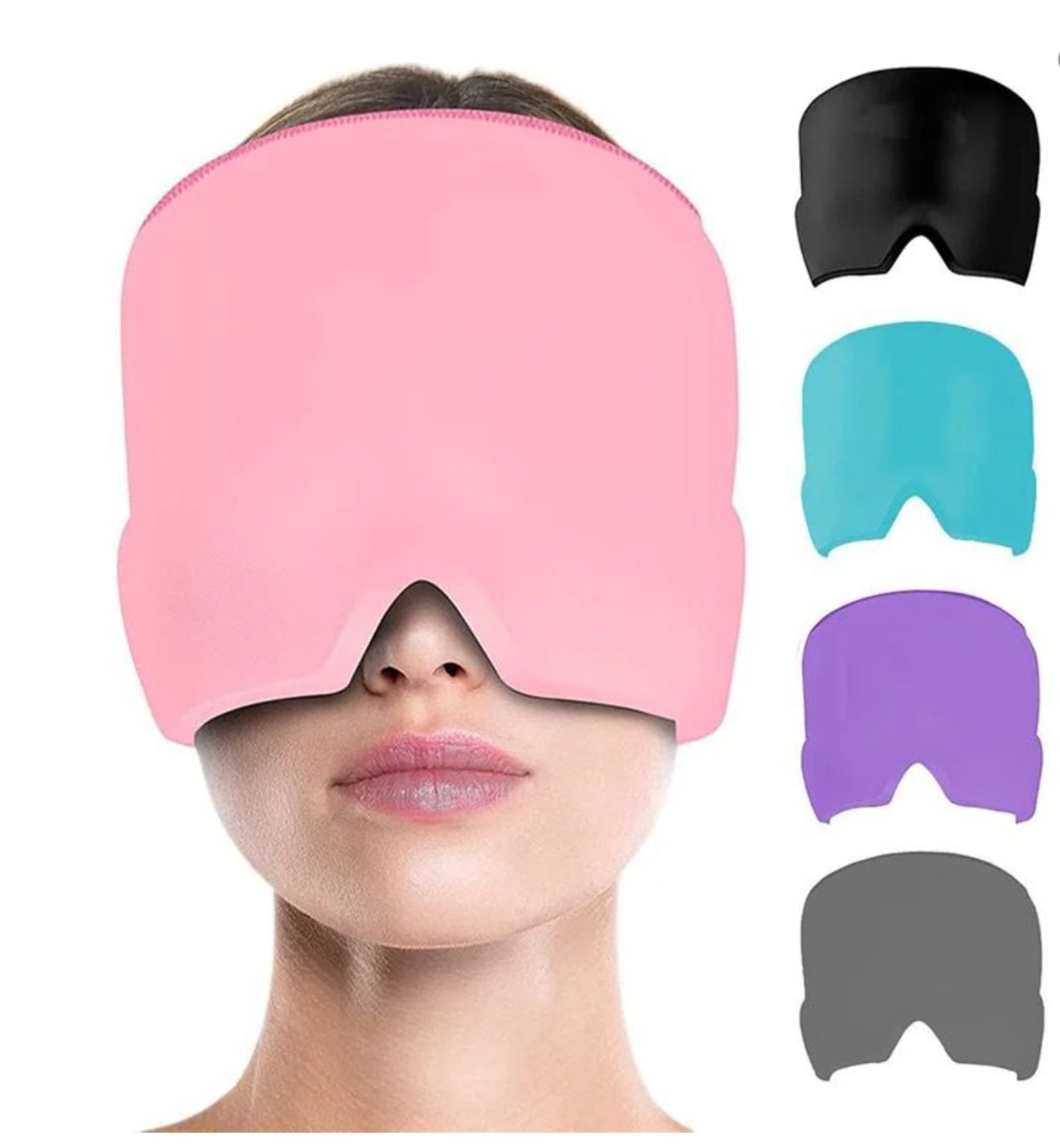 Gorro de Gel Terapéutico CalmHead™ – Alivio para migrañas y dolores de cabeza