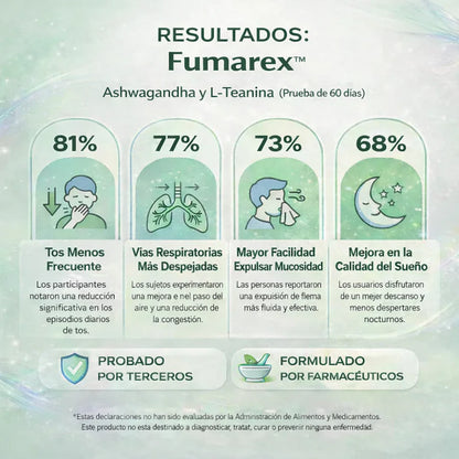 FUMAREX™ - Apoyo natural para dejar el cigarrillo sin sufrimiento