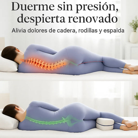 Duerme sin dolor con Dormiva® Cojín Ortopédico