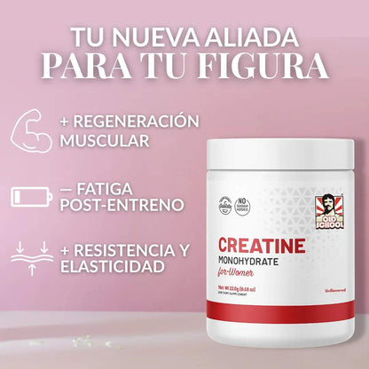 Creatine Pure Premium® Especial Mujeres - 💖 Más Energía. Mejor Recuperación. Músculos Firmes