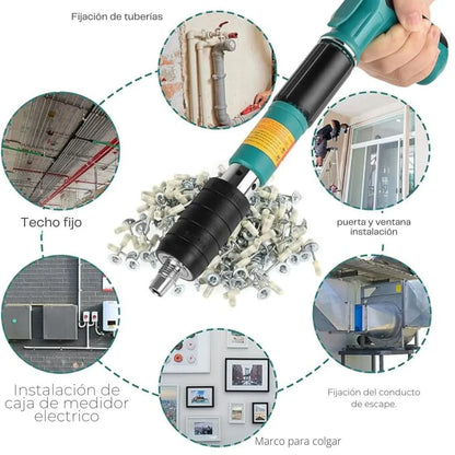 Clavotech - KIT COMPLETO Pistola Remachadora Pro