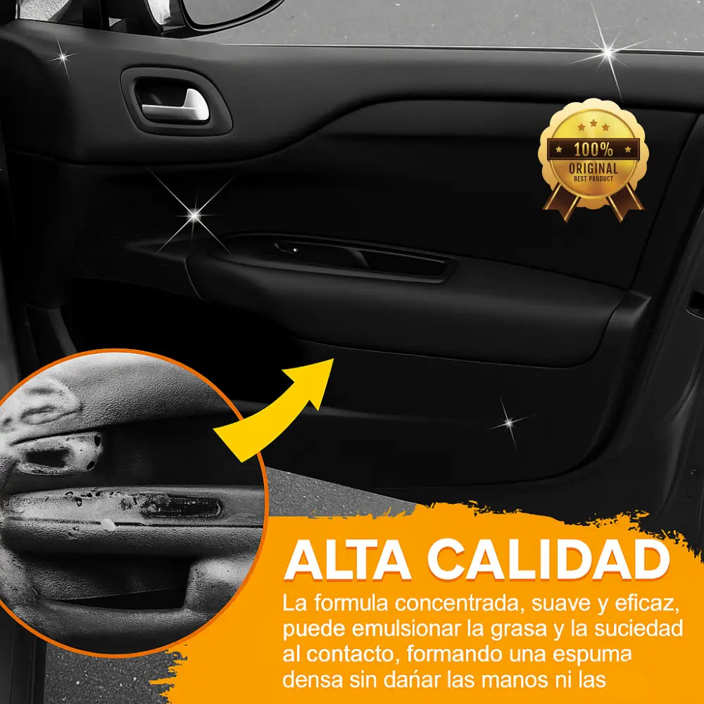 2X1 Foam Cleaner ¡El espumador que recupera tu auto y tu casa al instante: limpieza profunda!