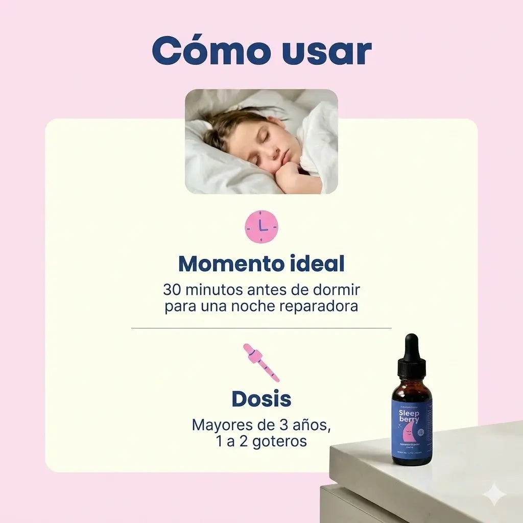 SleepBerry de JoySpring: El apoyo natural para dulces sueños.
