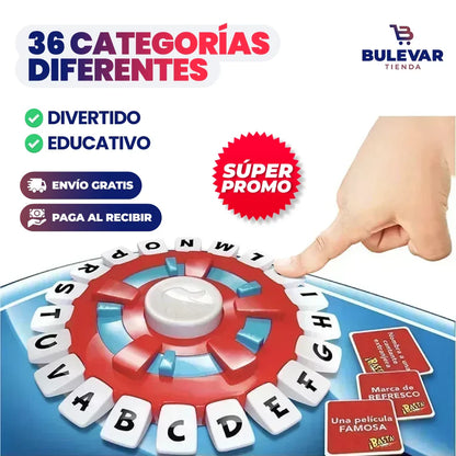 ¡BASTA! - JUEGO DE PALABRAS RÁPIDO, EDUCATIVO Y DIVERTIDO