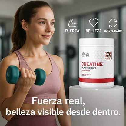 Creatine Pure Premium® Especial Mujeres - 💖 Más Energía. Mejor Recuperación. Músculos Firmes