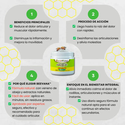 Crema Beevana Original Con Veneno de Abeja