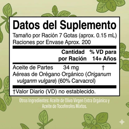 MaryRuth's, Gotas De Aceite De Orégano orgánico, elimina el hongo cándida e helicobacter pylori