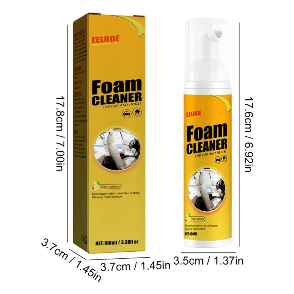 2X1 Foam Cleaner ¡El espumador que recupera tu auto y tu casa al instante: limpieza profunda!