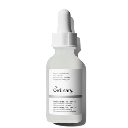The Ordinary - Niacinamida 10% + Zinc 1%, Suero para pieles con tendencia a imperfecciones