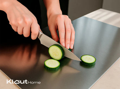 Tabla de Acero Inoxidable Premium: La solución definitiva para una cocina higiénica, libre de olores y bacterias