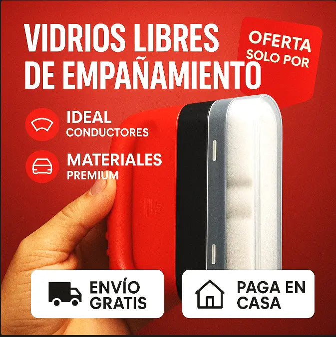 Cepillo de limpieza antiempañante