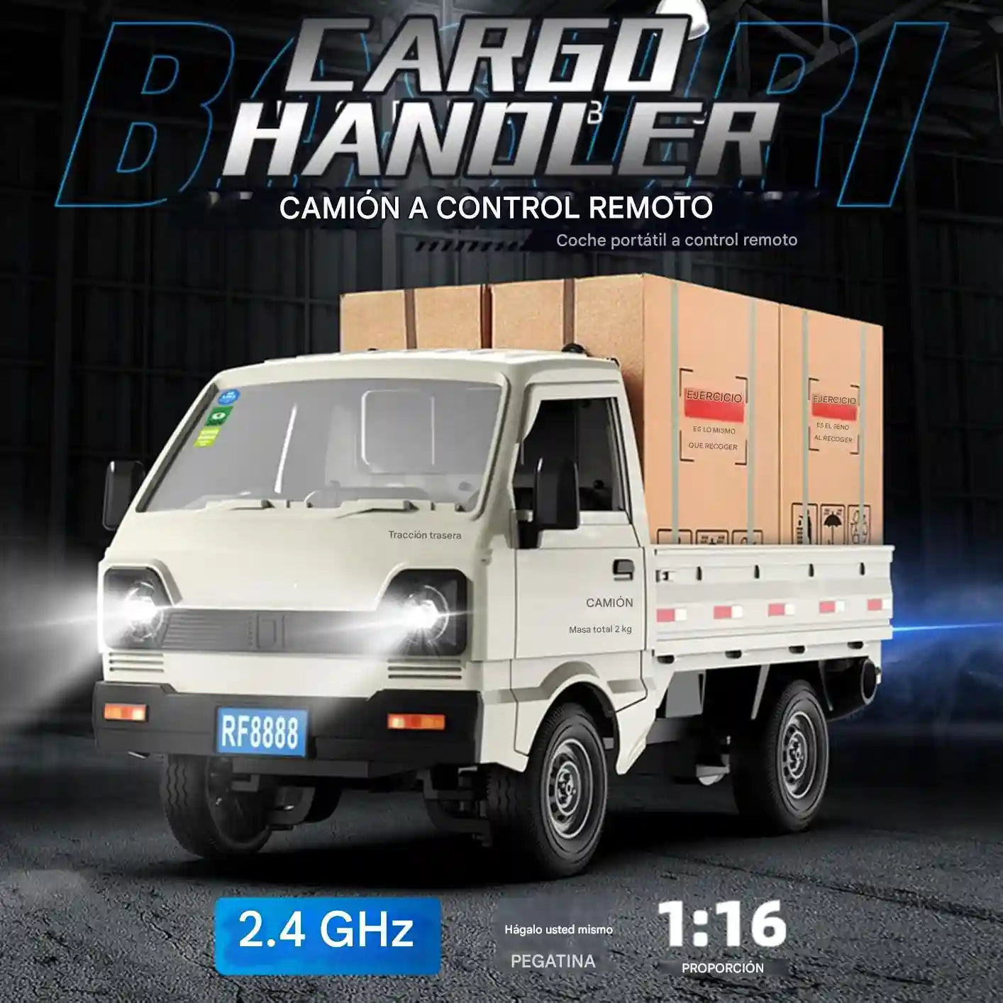 ¡El regalo del año para tus hijos! Rock Crawler 4WD: Diversión real. Incluye control, batería recargable y mini cajas.