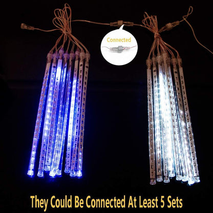 Luces de Lluvia de Meteoros™ – Vienen en colores blanco y amarillo, se envian al azar.