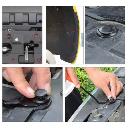 Kit Maestro de Carrocería: 620 Clips Automotrices Universales + Herramientas de Precisión