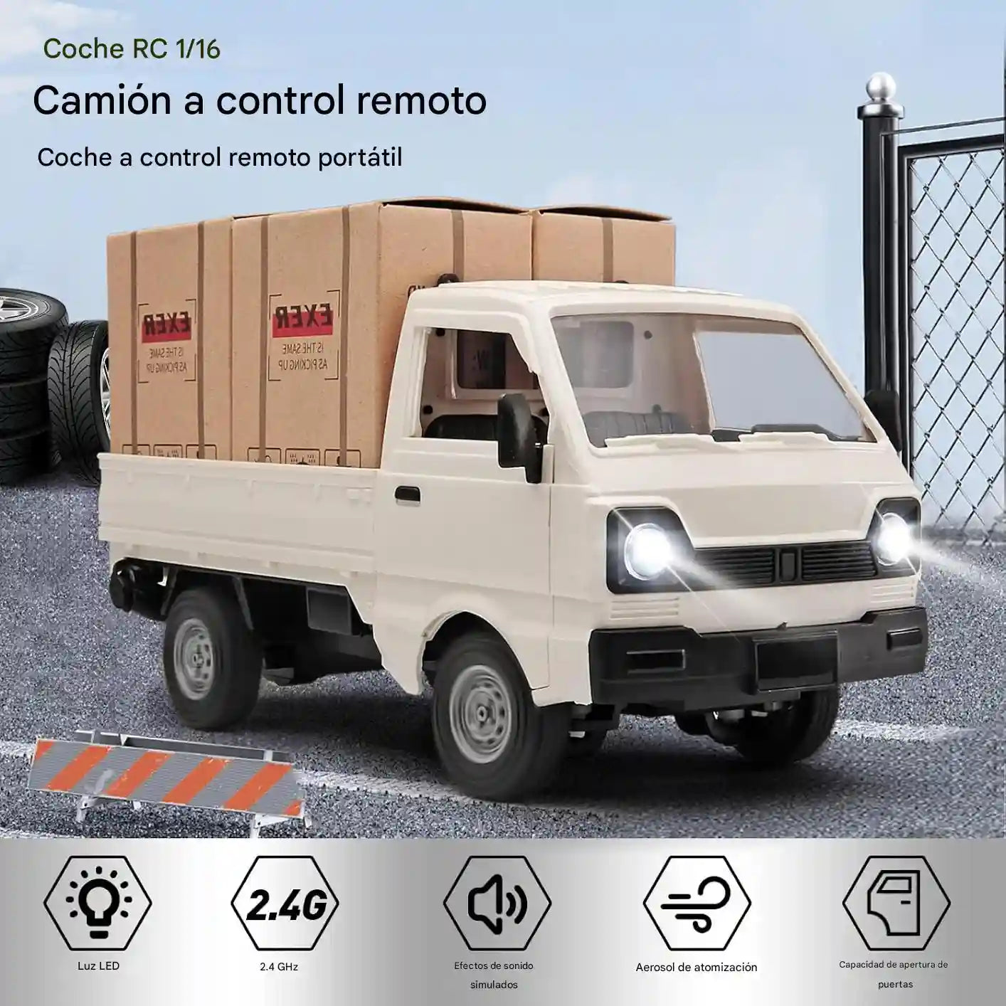 ¡El regalo del año para tus hijos! Rock Crawler 4WD: Diversión real. Incluye control, batería recargable y mini cajas.