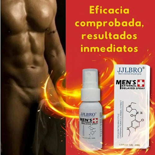 JJLBRO Mens Spray™ -⏳ Spray Retardante de Larga Duración para Hombres