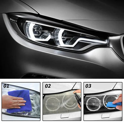 REPARADOR DE FAROS – Claridad restaurada, brillo renovado y conducción más segura en minutos