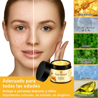 Crema de Veneno de Abeja Pro-Retinol: El Secreto Natural para una Piel Firme y Radiante en Semanas.