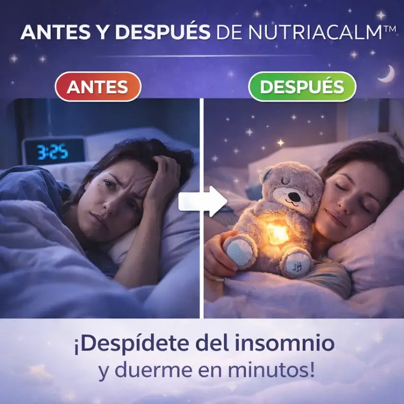 NutriaCalm™ | Relaja la mente y duerme tranquilo cada noche.