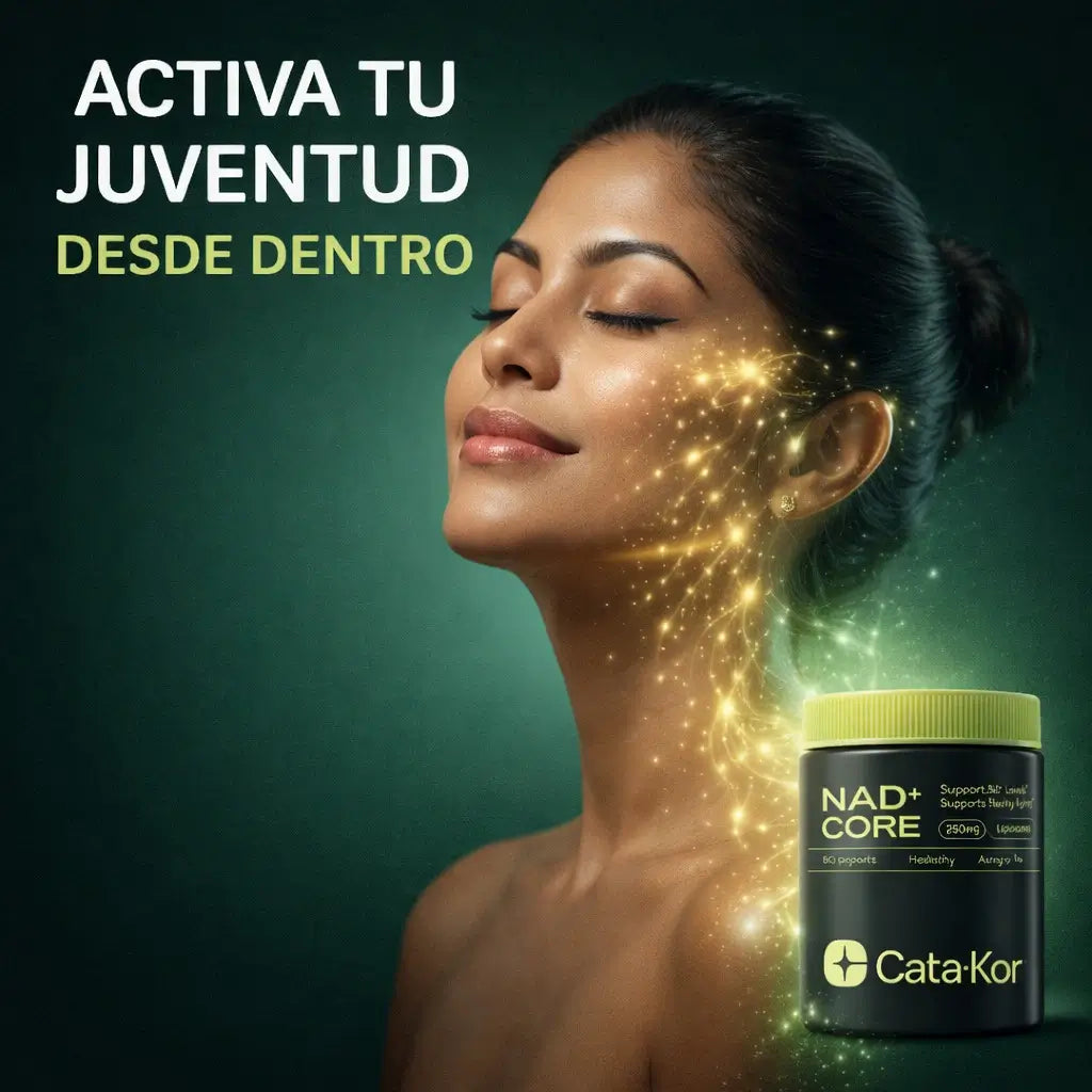 Cata-Kor | NAD+ para Antienvejecimiento, Energía y Concentración