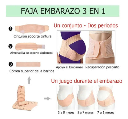 Bluelander Faja de soporte para Embarazo