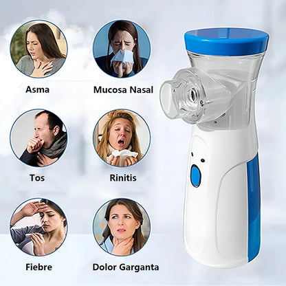 Nebulizador Ultrasónico Portátil: Respira con Libertad en Cualquier Lugar