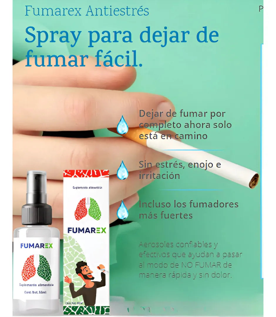 Fumarex: Apaga las Ganas de Fumar en Segundos y Recupera el Control de tu Vida