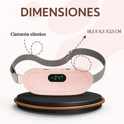 CALMABELT™  - Masajeador térmico para cólicos menstruales