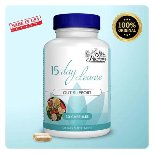 15 Days Cleanse Limpieza intestinal - Libérate de la hinchazón y recupera tu comodidad digestiva en solo 15 días