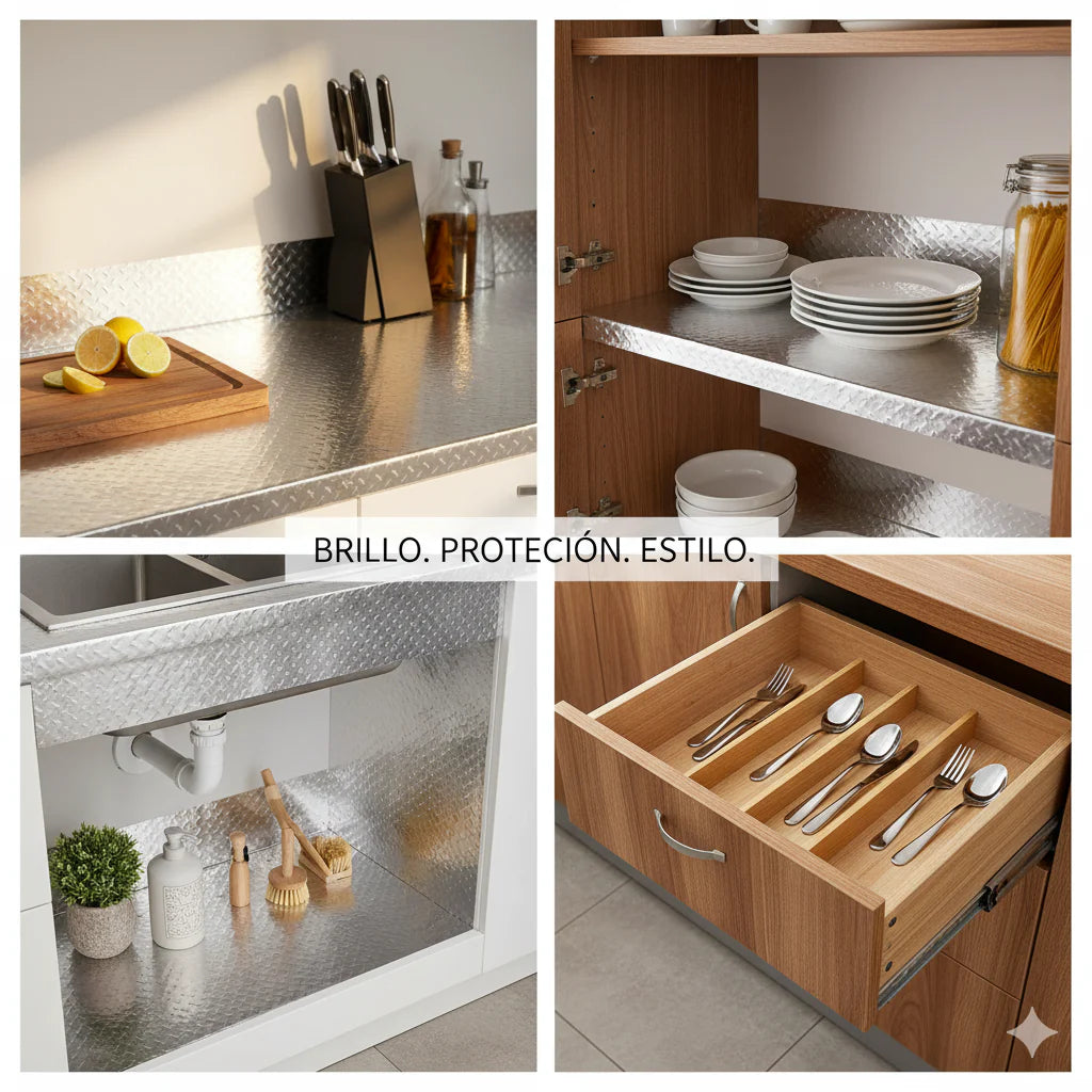 PAPEL ALUMINIO PARA COCINA