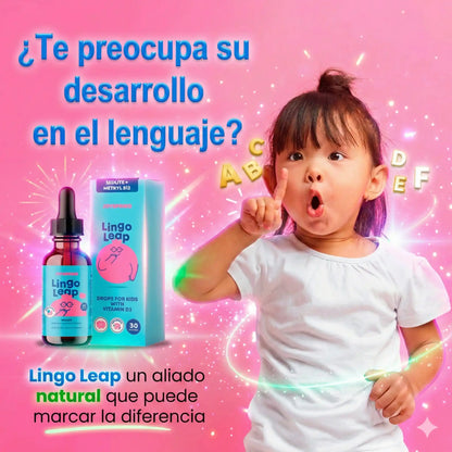 LINGO LEAP – Suplemento natural para apoyar el lenguaje y la concentración en niños