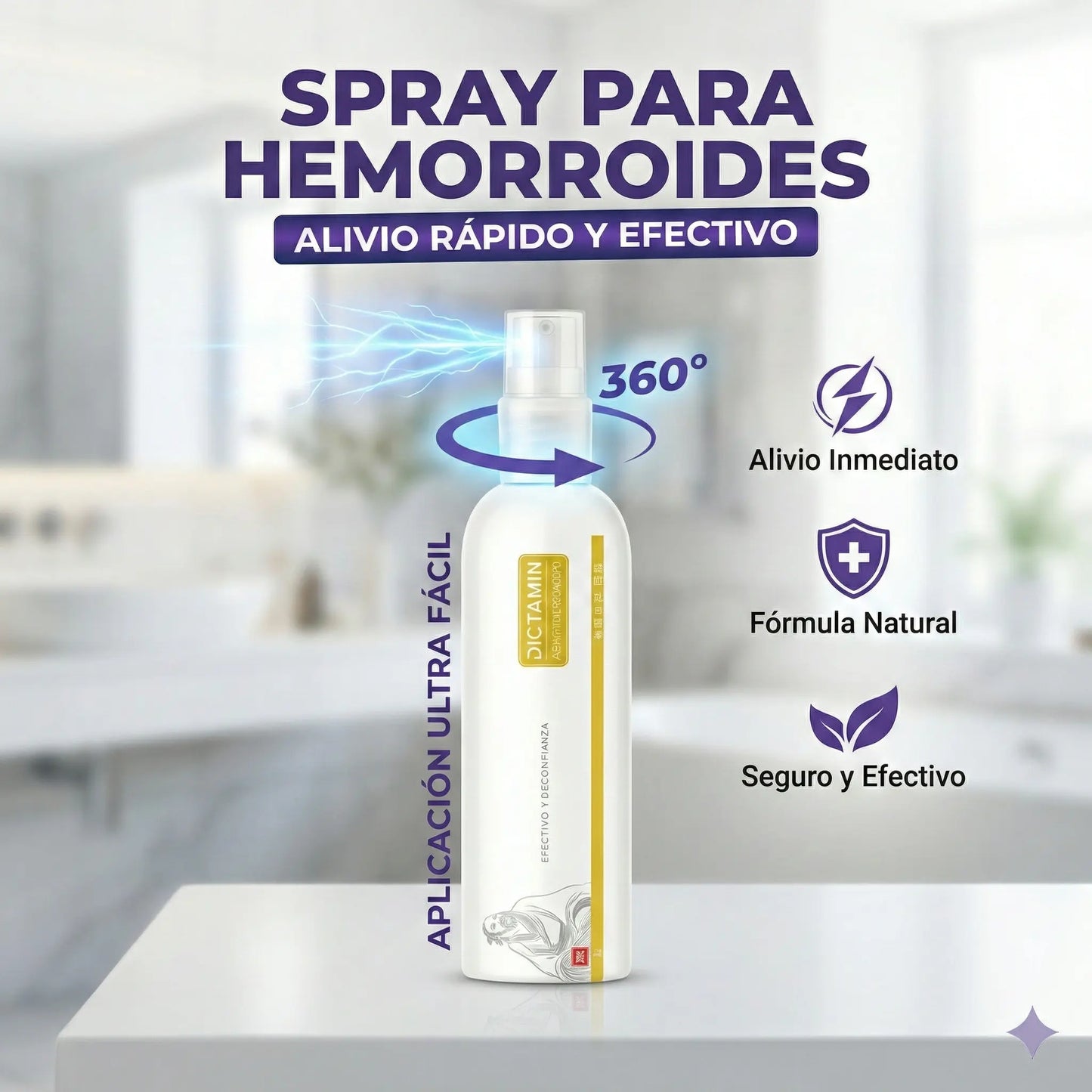 Dictamin: ¿Dolor al Sentarse? Solución Natural para las hemorroides, Devuelve la Comodidad