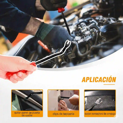 Kit Maestro de Carrocería: 620 Clips Automotrices Universales + Herramientas de Precisión