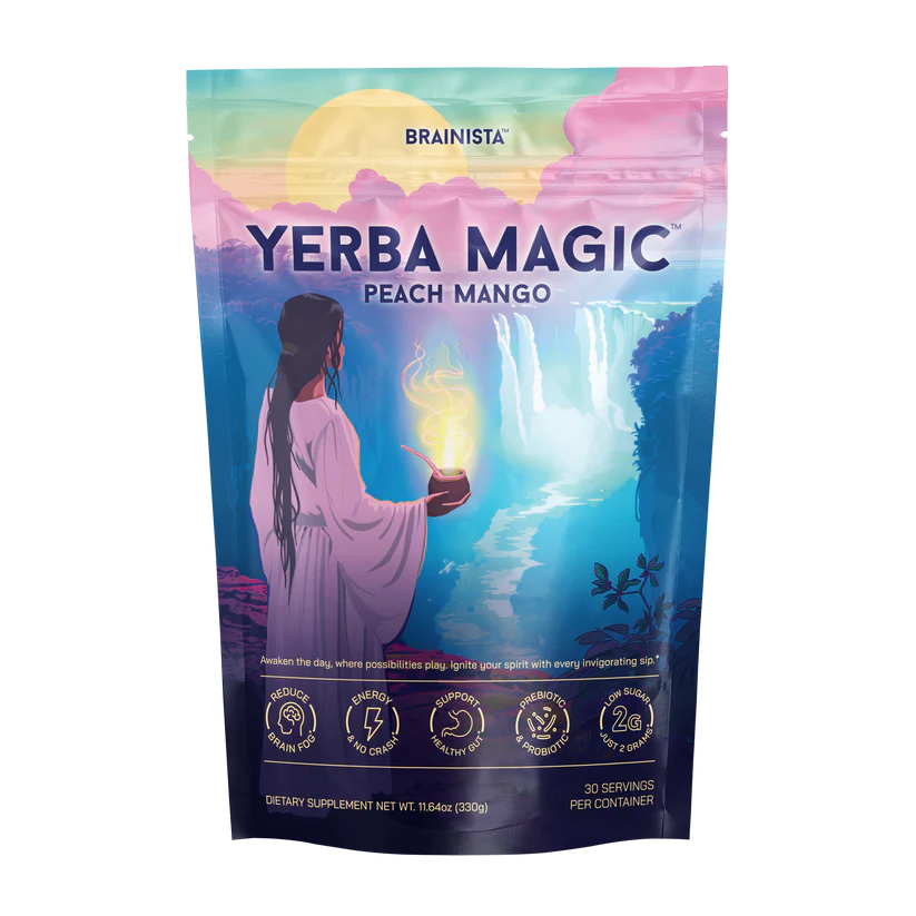 Yerba Magic - Salud intestinal, Desinflama tu estómago y Energía limpia, Cafeína natural 30 porciones