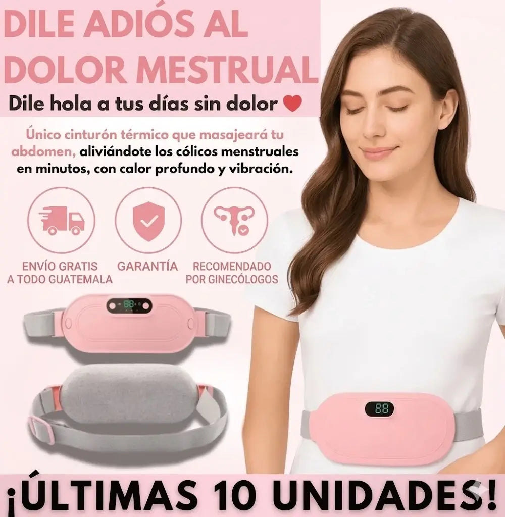 CALMABELT™  - Masajeador térmico para cólicos menstruales