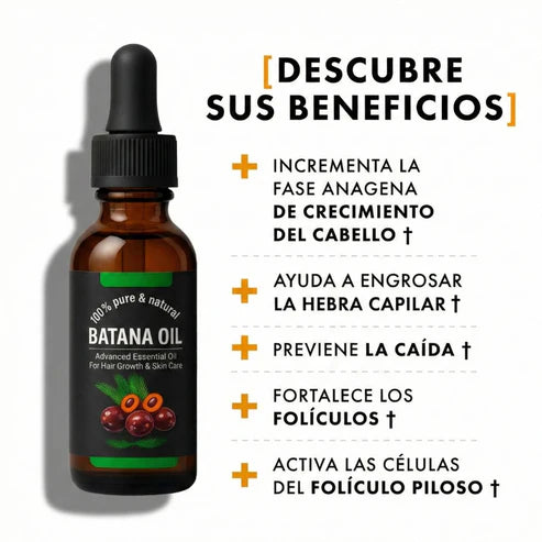 Aceite de Batana ORIGINAL (30ml) + ROMERO | Recupera tu Cabello Perdido EN SOLO 8 SEMANAS.